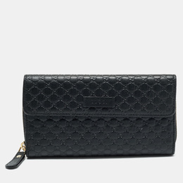 Gucci: Чёрный кошелёк 