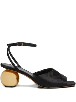 Marni: Чёрные сандалии 