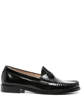 Stuart Weitzman: Чёрные лоферы 