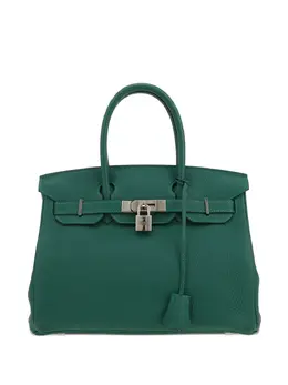 Hermès Pre-Owned: Зелёная сумка 