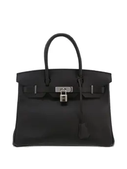 Hermès Pre-Owned: Чёрная сумка 
