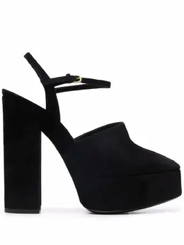 Saint Laurent: Чёрные туфли 