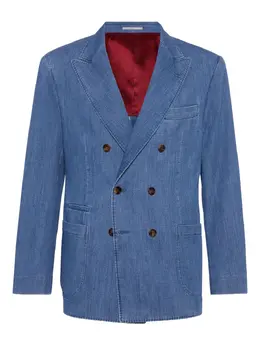 Brunello Cucinelli: Джинсовые пиджаки 