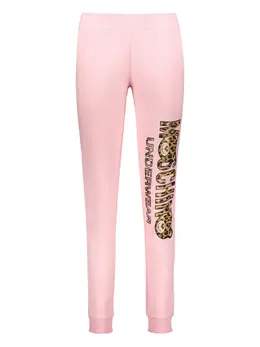Moschino: Брюки с принтом 