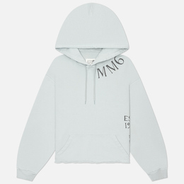 Maison Margiela MM6: Голубая толстовка 