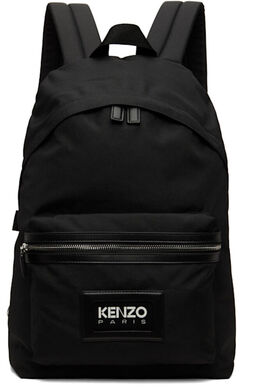 Kenzo: Чёрный рюкзак  Paris