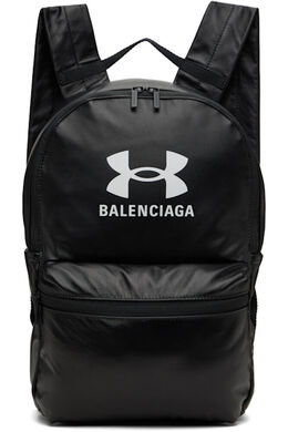 Balenciaga: Чёрный рюкзак 