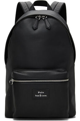 Polo Ralph Lauren: Чёрный рюкзак 