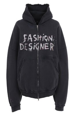 Balenciaga: Хлопковая толстовка 