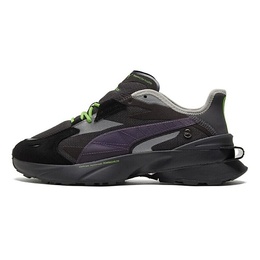 PUMA: Чёрные кроссовки 