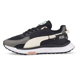 PUMA: Чёрные кроссовки  Wild Rider
