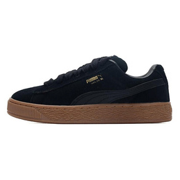 PUMA: Чёрные кроссовки  Suede