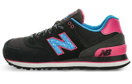 New Balance: Чёрные кроссовки  574