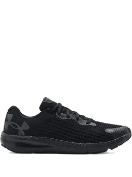 Under Armour: Чёрные кроссовки  Charged Pursuit 2