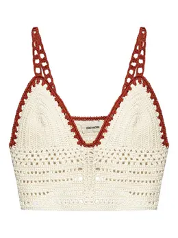 Zadig&Voltaire: Бежевый топ 