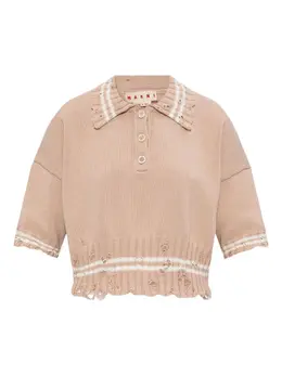 Marni: Трикотажное поло 