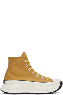 Converse: Жёлтые кроссовки  Chuck 70