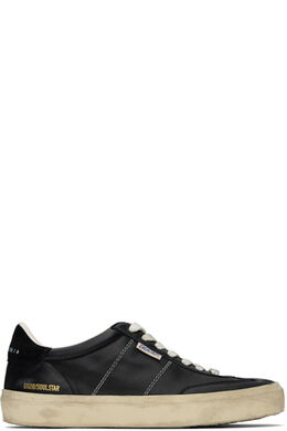 Golden Goose: Чёрные кроссовки  Star
