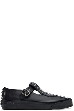 Vans: Чёрные кроссовки 