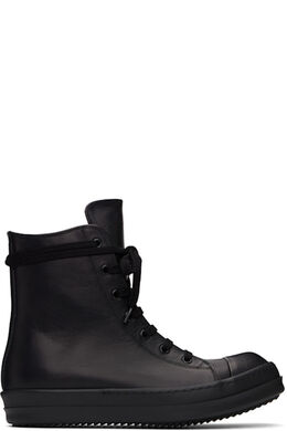 Rick Owens: Чёрные кроссовки 