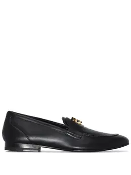Givenchy: Чёрные лоферы  G Chain