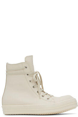 Rick Owens: Белые кроссовки 