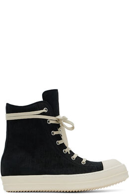 Rick Owens: Чёрные кроссовки 
