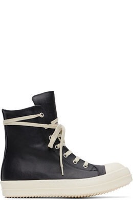 Rick Owens: Чёрные кроссовки 