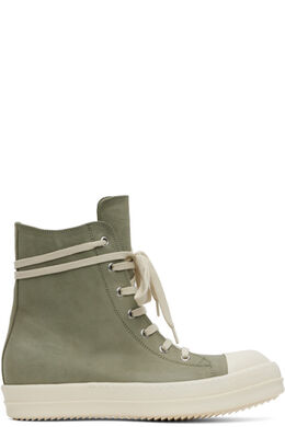Rick Owens: Зелёные кроссовки 