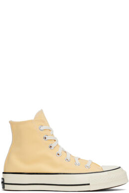 Converse: Жёлтые кроссовки  Chuck 70