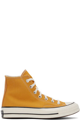 Converse: Жёлтые кроссовки  Chuck 70