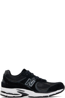 New Balance: Чёрные кроссовки  2002R