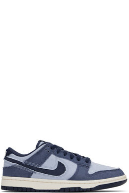 Nike: Синие кроссовки  Dunk Low Retro