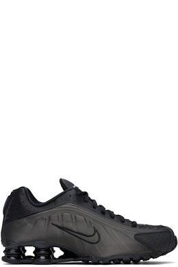 Nike: Чёрные кроссовки  Shox R4