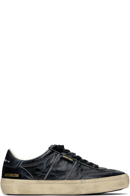 Golden Goose: Чёрные кроссовки  Star