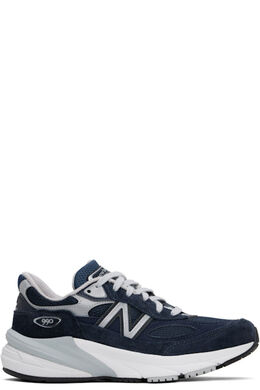 New Balance: Синие кроссовки 