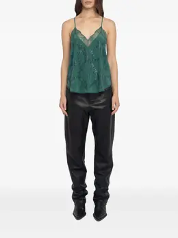 Zadig&Voltaire: Кружевное топ 