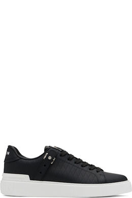 Balmain: Чёрные кроссовки  B-Court