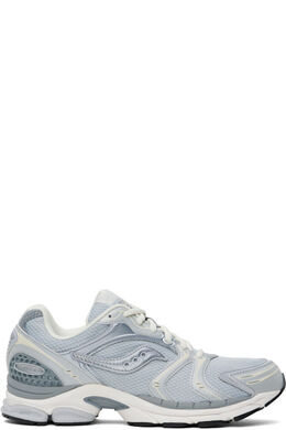 Saucony: Серые кроссовки 