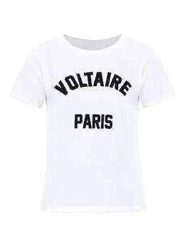 Zadig&Voltaire: Белая футболка 