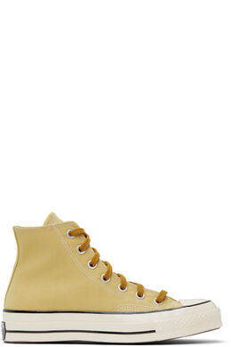 Converse: Жёлтые кроссовки  Chuck 70