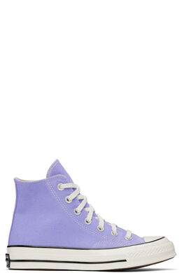 Converse: Фиолетовые кроссовки  Chuck 70