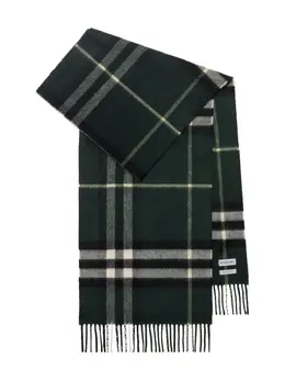 Burberry: Тёмный шарф 