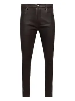 Rick Owens: Кожаные брюки 