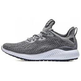 Adidas: Серые кроссовки 