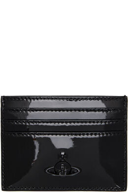 Vivienne Westwood: Чёрный картхолдер  Orb