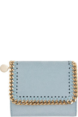 Stella McCartney: Синий кошелёк  Falabella
