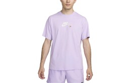 Nike: Фиолетовая футболка 