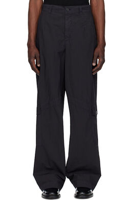Dries Van Noten: Тёмные брюки 