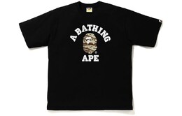 A BATHING APE: Белая футболка 